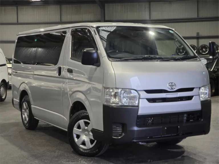 Silver Streak Metallic 2019 Toyota Hiace DX GDH206V Grey Interior