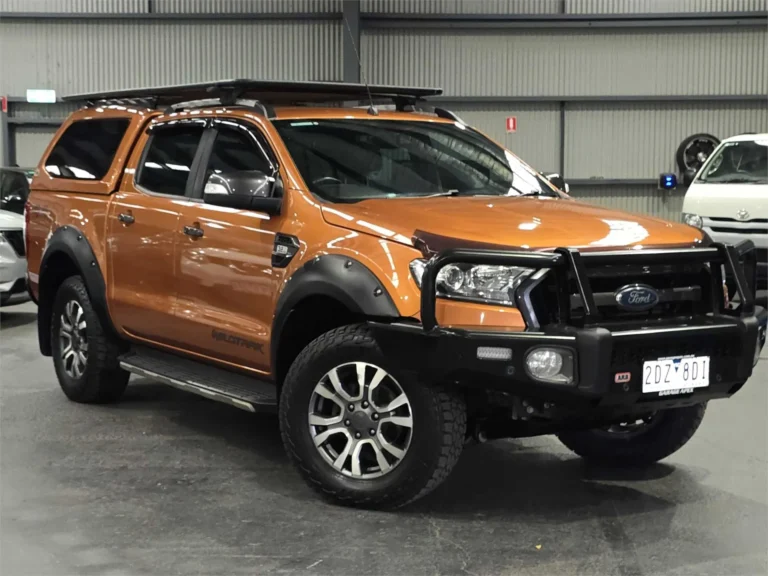 Pride Orange Metallic 2017 Ford Ranger Wildtrak PX MkII