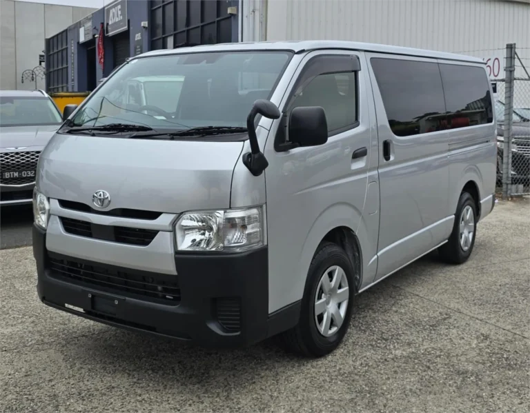 Silver Streak Metallic 2023 Toyota Hiace GDH201 Grey Interior