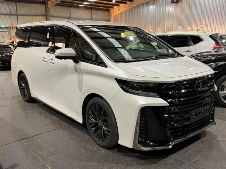 White 2024 Toyota Alphard