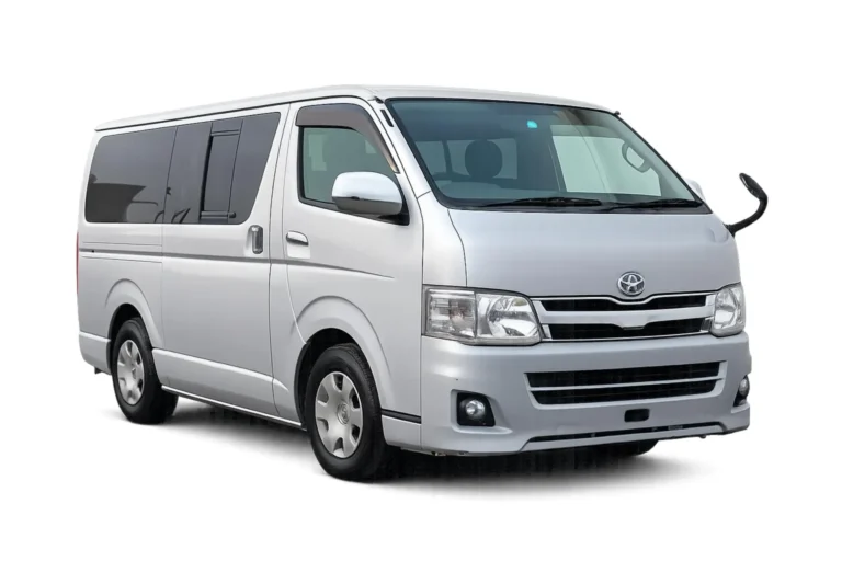 Silver 2012 Toyota Hiace KDH201R