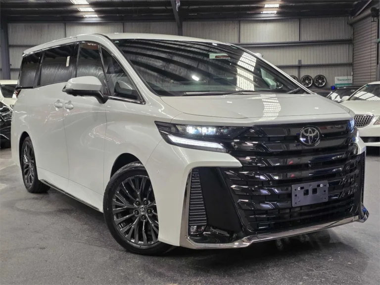 White 2024 Toyota Vellfire