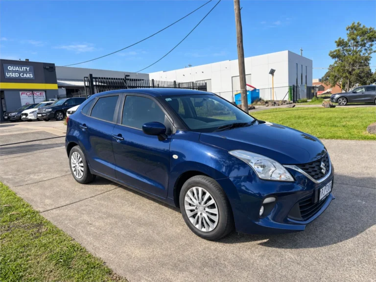 Blue 2020 Suzuki Baleno GL EW Series II